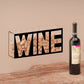 Koluti Acrylic Wall Mounted Shadow Box Frame Wine Cork Holder (13 x 6 inch)