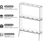 Koluti Acrylic 12 Glassware Wall-Mount Floor Standing 3-Tier Champagne Wall Holder Stand